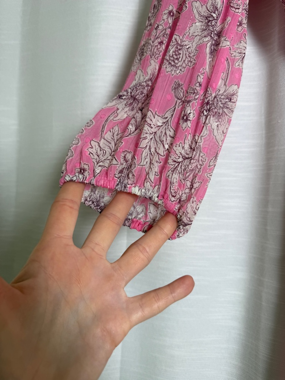 Taylor Pink Floral One Shoulder Midi Dress | Size 6 - Picture 9 of 12